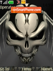 Skull 01 theme screenshot