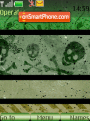 Skulls theme screenshot