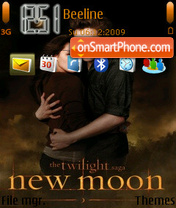 Capture d'écran New Moon thème