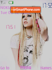 Avril theme screenshot