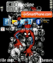 Capture d'écran Spiderman thème