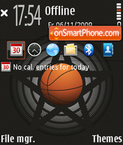 Basketball 04 theme screenshot