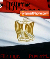 Capture d'écran Egypt thème