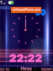 Clock, animation Theme-Screenshot