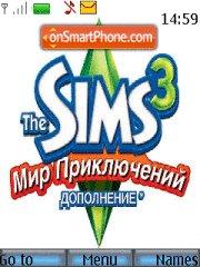 The Sims 3 World Adventures theme screenshot
