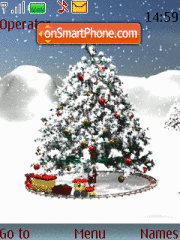 Capture d'écran Christmas tree v2 thème