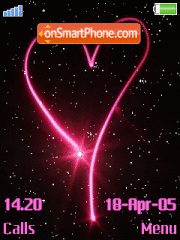 Star-Love theme screenshot