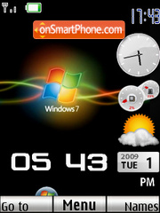 Capture d'écran Window 7 reloded thème
