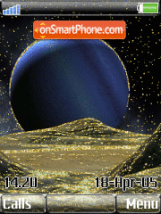 Capture d'écran Unreal Space thème