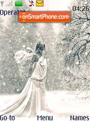 The winter fairy tema screenshot