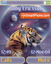 Moon Tiger theme screenshot