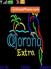 Capture d'écran Corona Neon thème