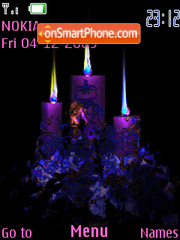 Capture d'écran Candle thème