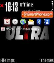 Ultra 2 es el tema de pantalla