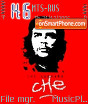 Скриншот темы Che Guevara