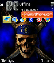 Inter Milano tema screenshot