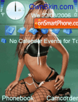 Capture d'écran Sexy Jenna thème