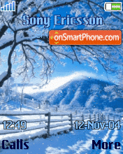 Capture d'écran Animated Winter thème