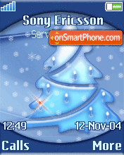 Christmas Tree Animated tema screenshot
