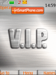 V.I.P. theme screenshot