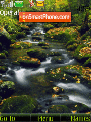 Capture d'écran Forest river2 thème