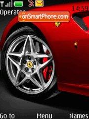 Capture d'écran Ferrari Red thème