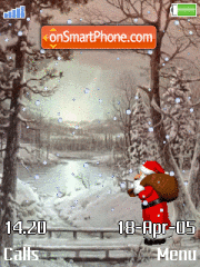 Santa Claus Go To You Theme-Screenshot