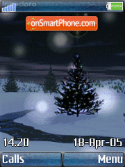Capture d'écran Xmas Tree thème