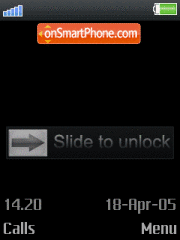 iPhone Animated tema screenshot