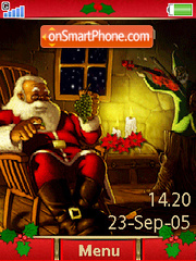 Capture d'écran Christmas thème