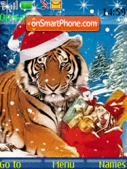 Capture d'écran Tiger Year thème