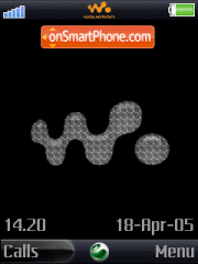 Capture d'écran Walkman Dark thème