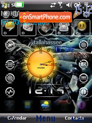 Technology Swf tema screenshot