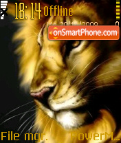 Lion 07 es el tema de pantalla