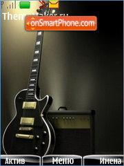Capture d'écran Guitar thème