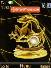 Golden Capricorn, anim theme screenshot