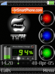 Capture d'écran Apple iPhone 2 thème