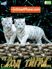 Capture d'écran Tiger Year thème