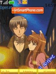 Spice and Wolf theme screenshot