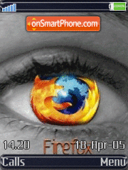 Mozila Firefox tema screenshot