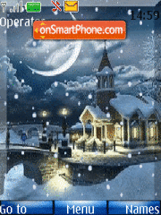 Capture d'écran Animated snow2 thème