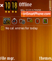 Capture d'écran Orange+fp2 thème
