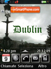 Capture d'écran Dublin thème