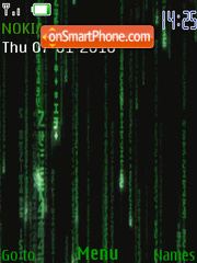 GhostAvatar Matrix New Edition tema screenshot
