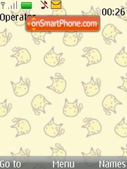 Capture d'écran Pikachu thème