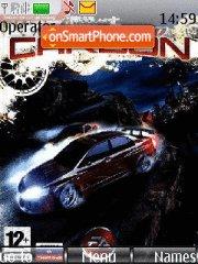 Скриншот темы Need for Speed Carbon