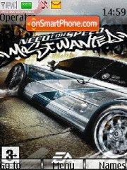 Скриншот темы Need for Speed Most Wanted