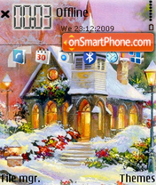 Christmas Chapel theme screenshot