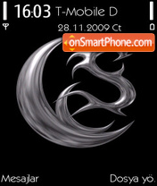 Silver Dragon tema screenshot