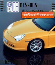 Capture d'écran Porsche C thème